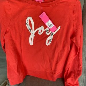 Lilly Pulitzer joy sweatshirt